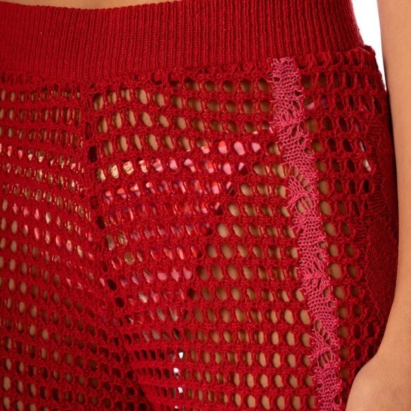 Maaji Flame Coral Novelle Pants Medium NWT - Picture 4 of 10